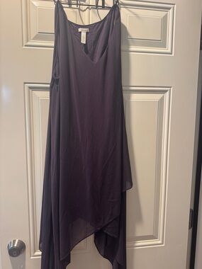 Soma Deep Plum Asymmetric Tunic